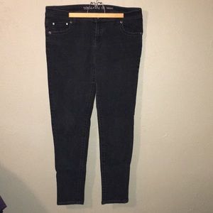 Black Skinny Jean Sz 16